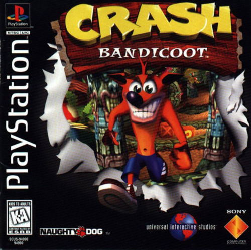 Crash Bandicoot (USA) Cover